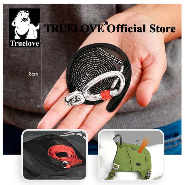 Truelove Lightweight Reflective Dog Leash High Quality Small Adjustable Pet Cat Set Cute Puppy Luxury Designer Dog Leash TLL2772